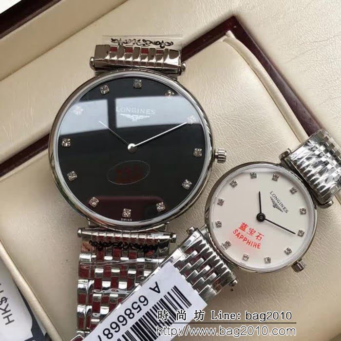 LONGINES浪琴 經典嘉嵐系列 情侶對表 WSS1228